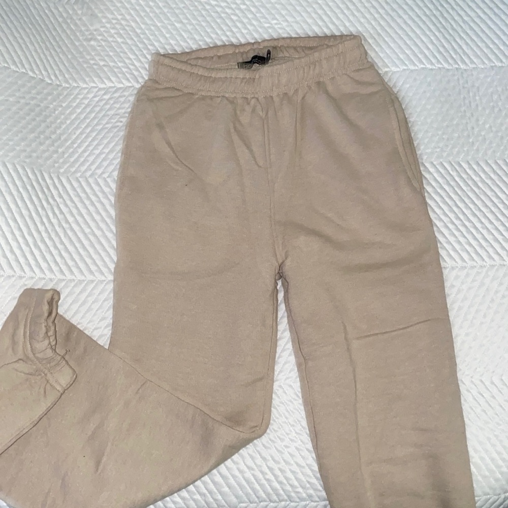 Boohoo fitted sweat pants